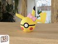 0025 - Pikachu - Female · N3D originale 1