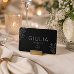 Card in alluminio personalizzata