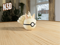 0038 - Ninetales · N3D originale 1