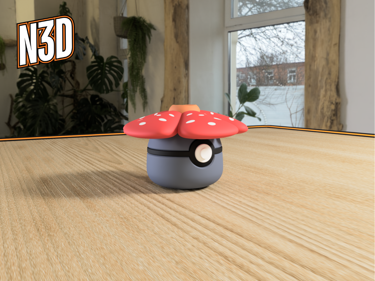 0045 - Vileplume · N3D originale 1