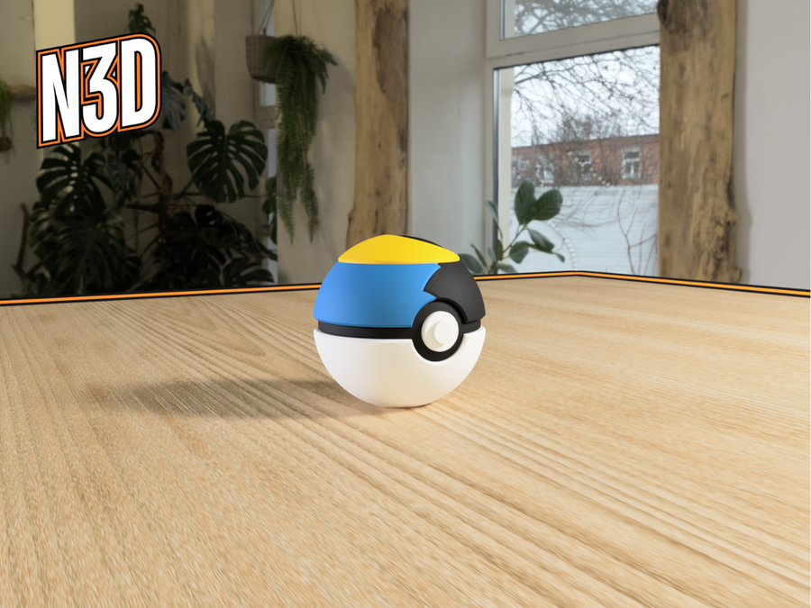 Moon Ball Pokeball