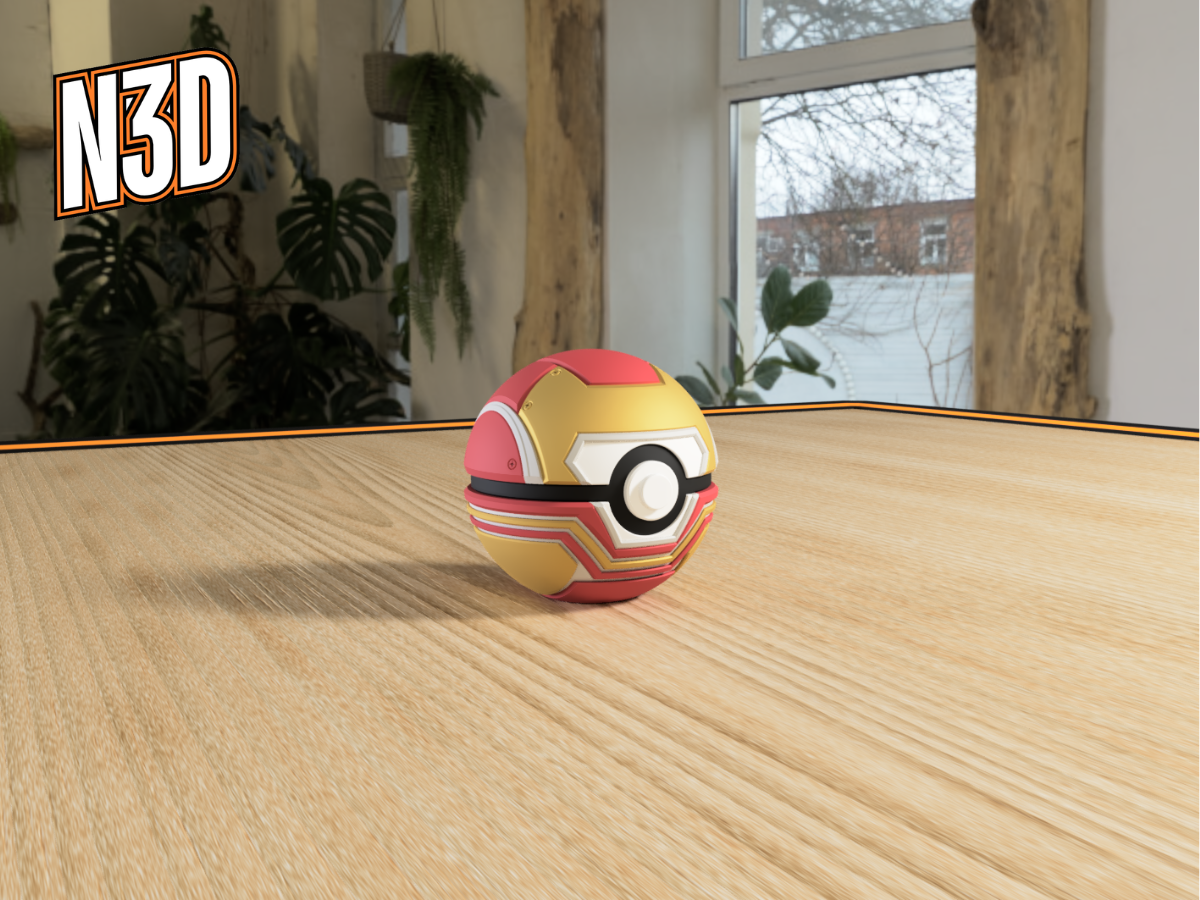 Iron Man Ball Pokeball