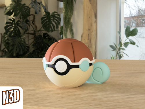 0007 - Squirtle · N3D originale 1