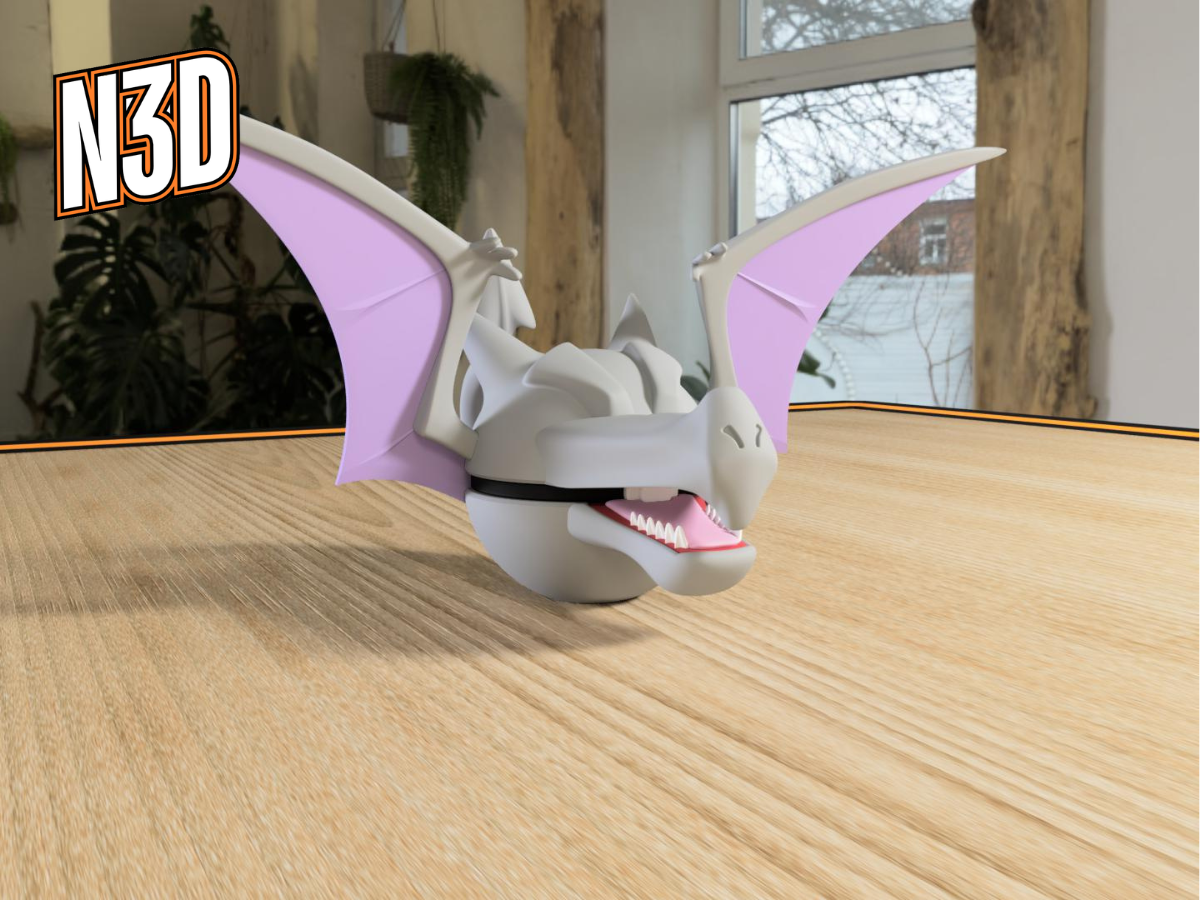 0142 - Aerodactyl Pokeball