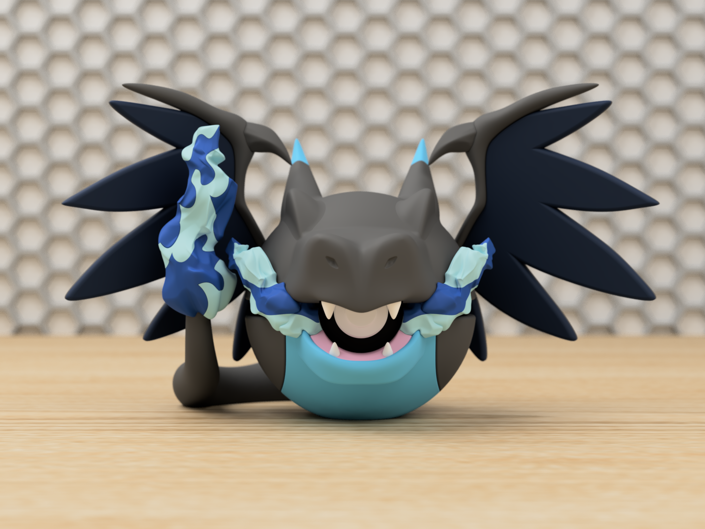 0006 - Mega Charizard X · N3D originale 1