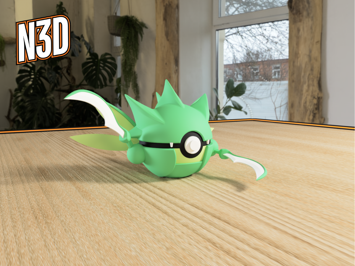 0123 - Scyther Pokeball