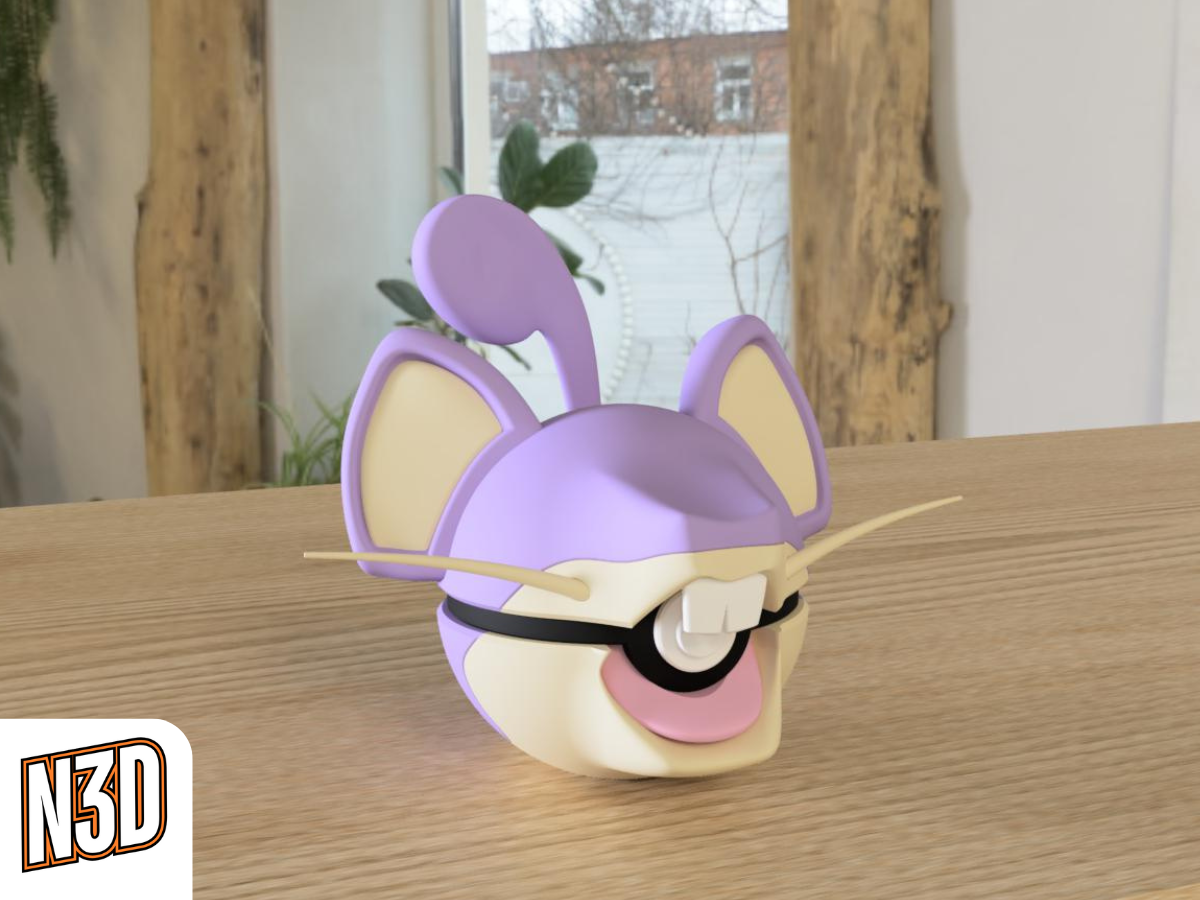 0019 - Rattata · N3D originale 1