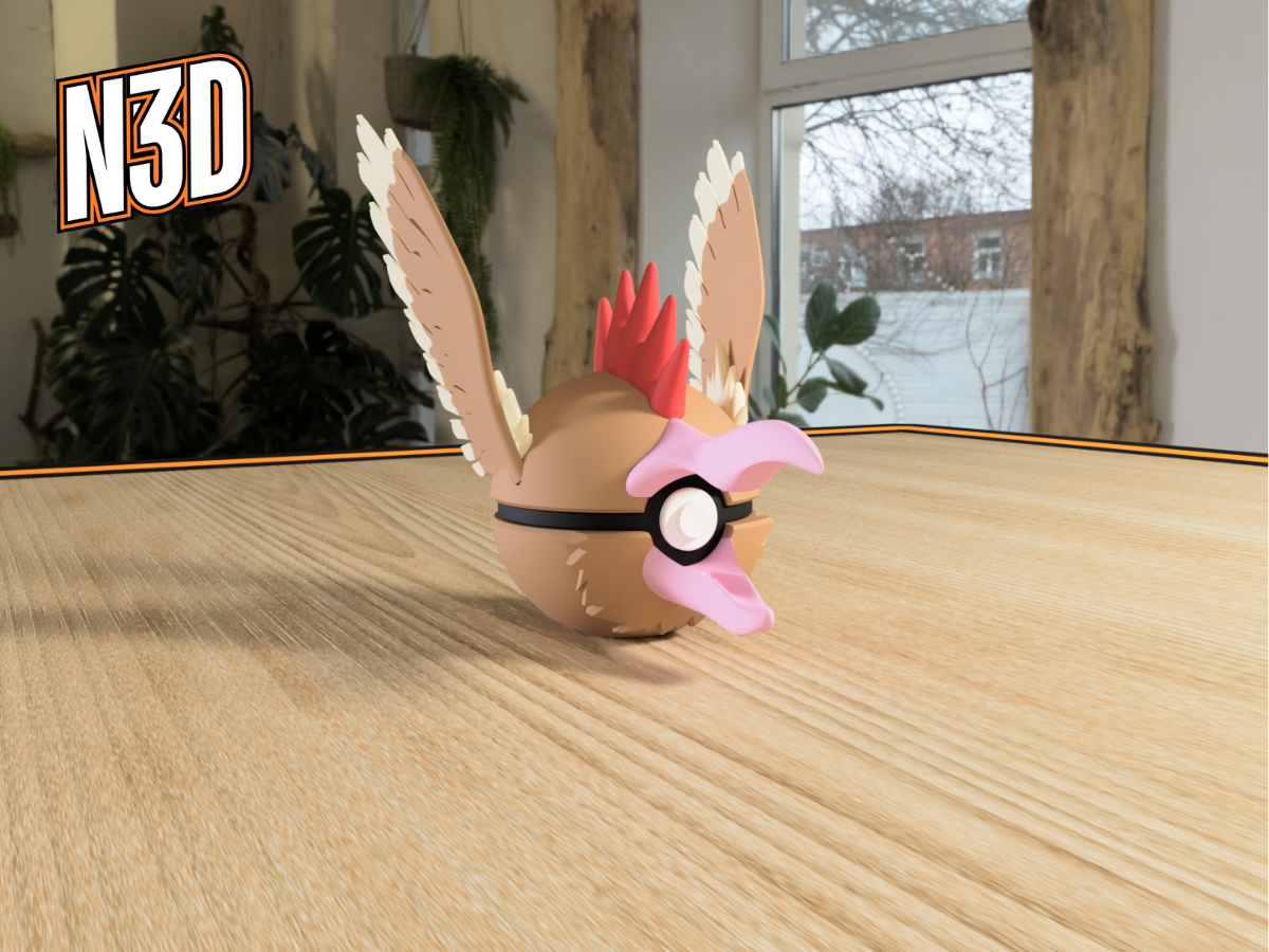 0022 - Fearow · N3D originale 1