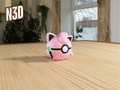 0039 - Jigglypuff · N3D originale 1