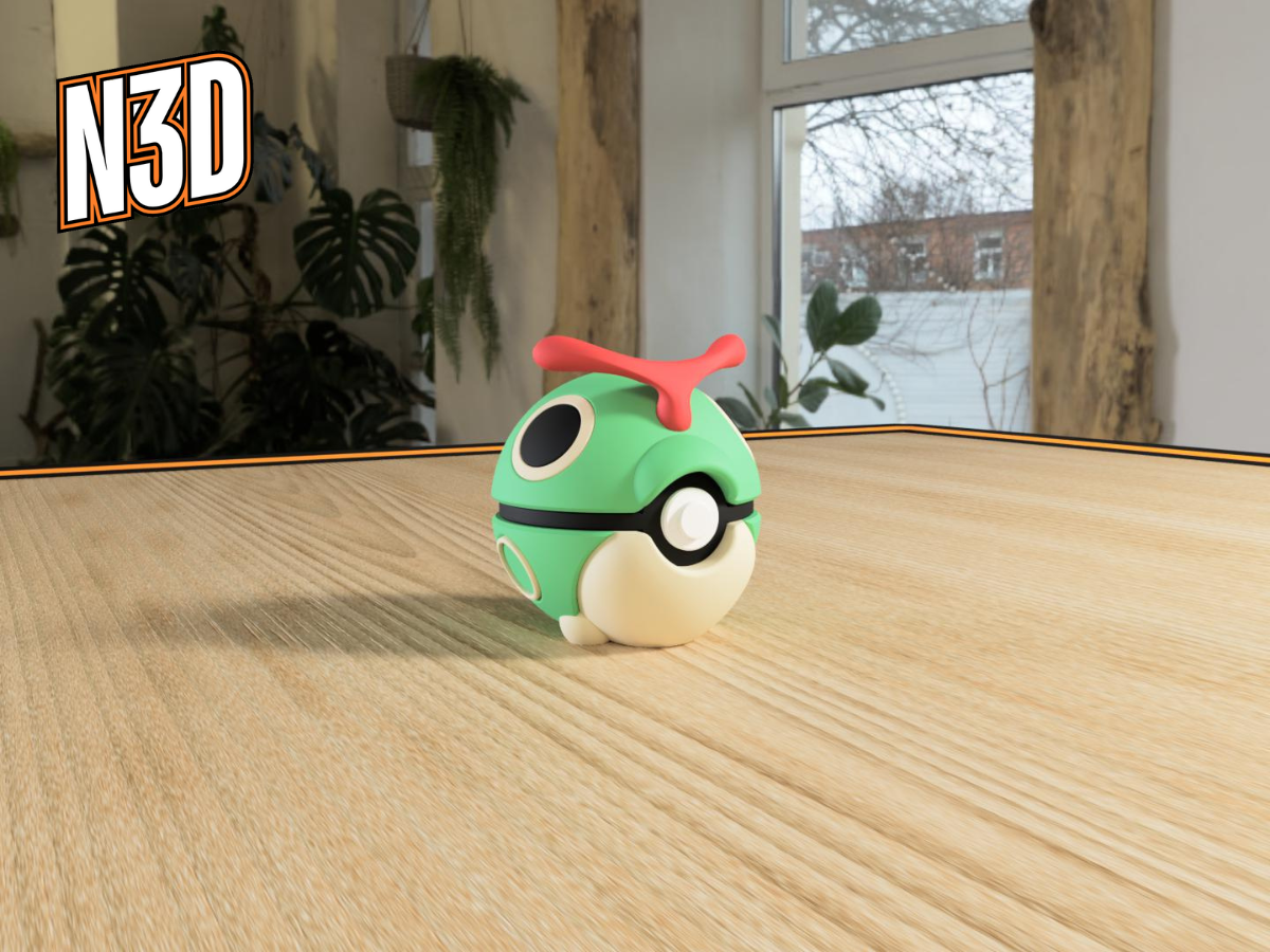 0010 - Caterpie · N3D originale 1