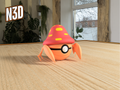 0047 - Parasect · N3D originale 1