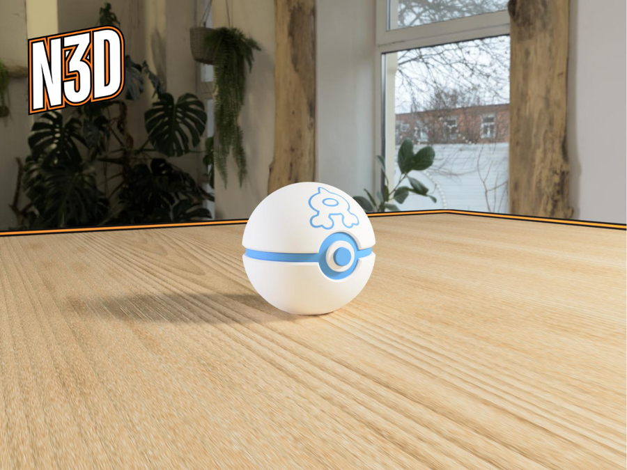 Team Aqua Ball Pokeball