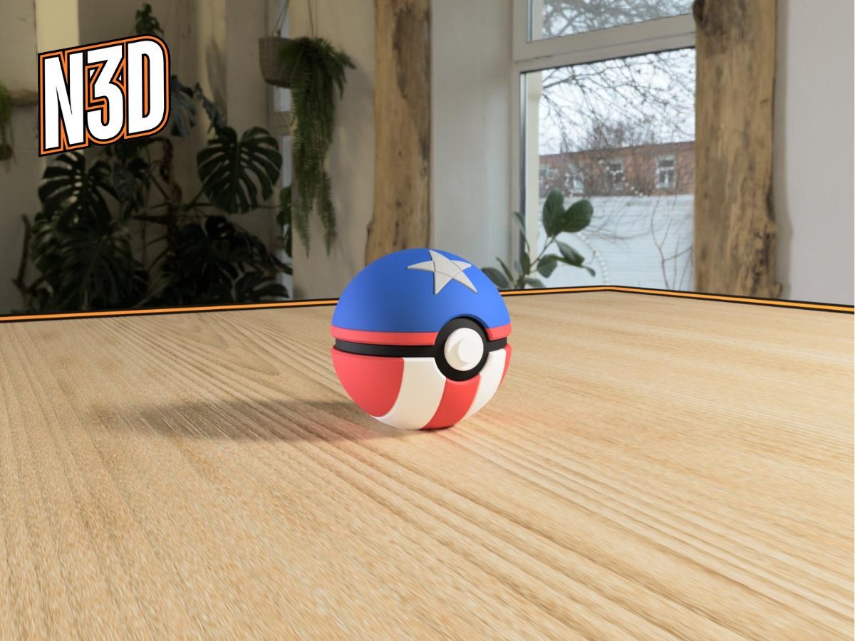 Captain America Pokeball