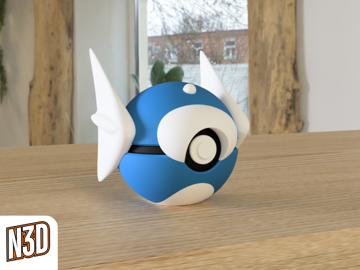 0147 - Dratini Pokeball