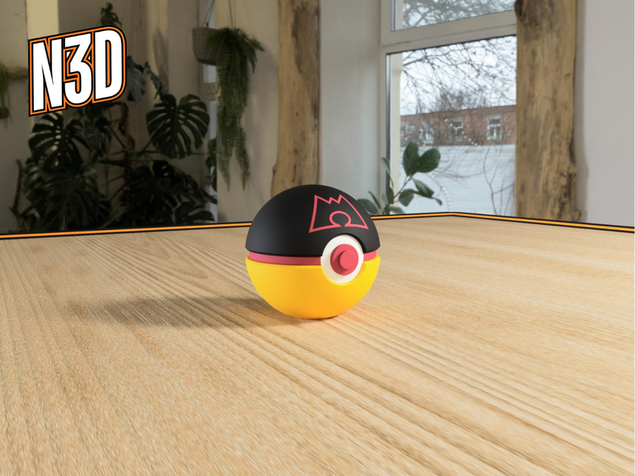 Team Magma Ball Pokeball