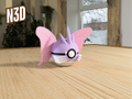 0049 - Venomoth · N3D originale 1