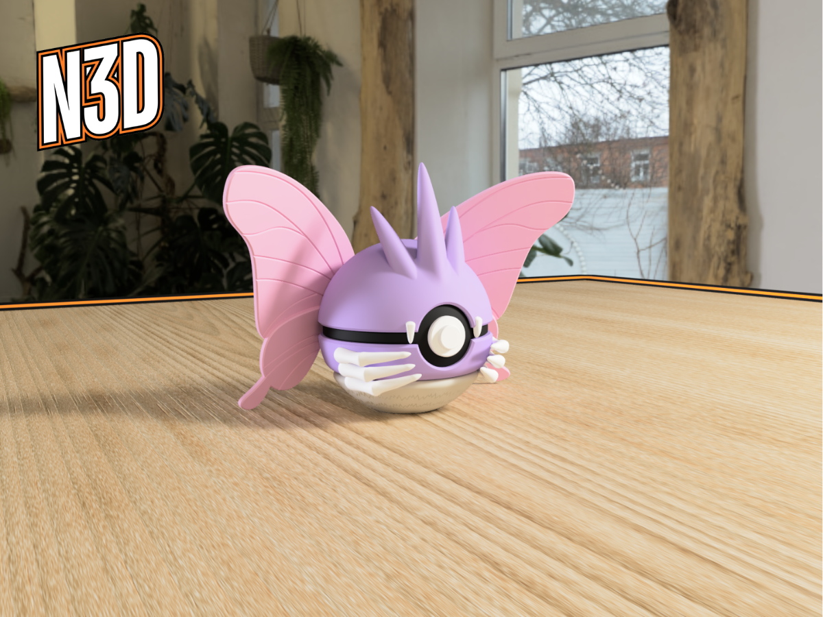 0049 - Venomoth · N3D originale 1
