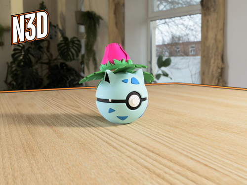 0002 - Ivysaur · N3D originale 1