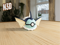 0134 - Vaporeon Pokeball