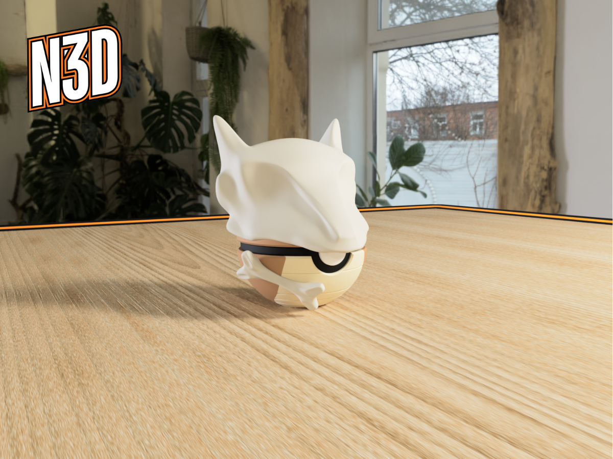 0105 - Marowak Pokeball