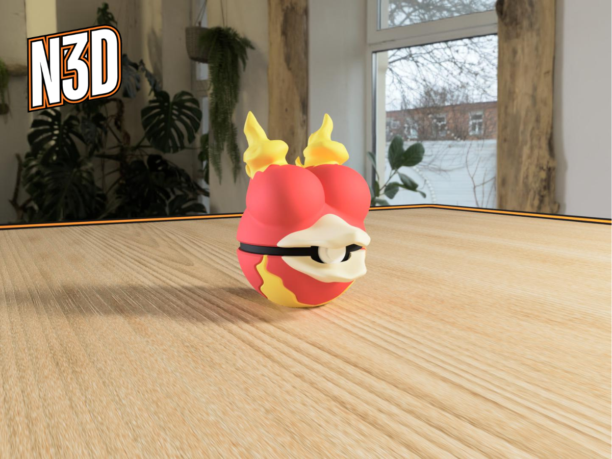 0126 - Magmar Pokeball