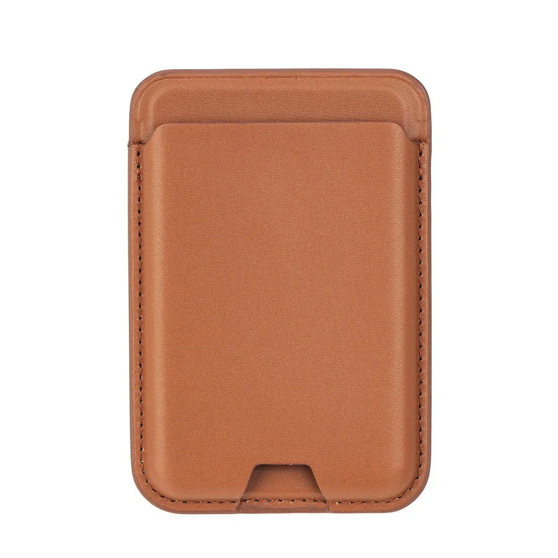 Portacarte magnetico per cellulare in pelle sintetica PU