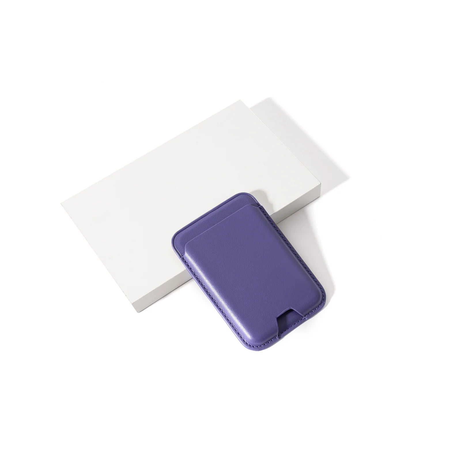 Portacarte magnetico per cellulare in pelle sintetica PU