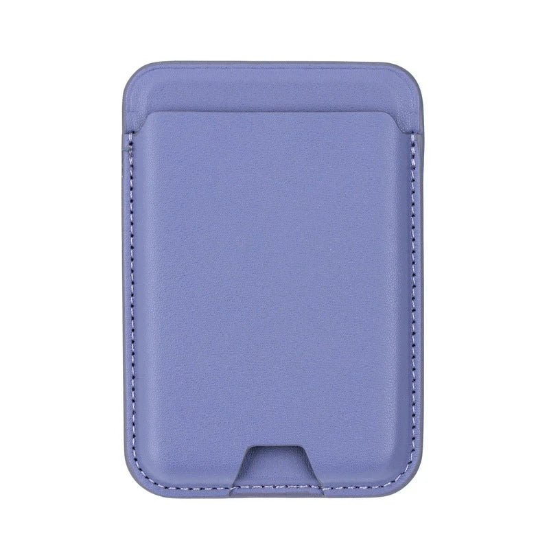 Portacarte magnetico per cellulare in pelle sintetica PU