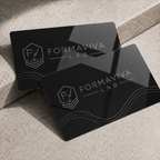 Card in alluminio personalizzata